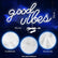 USB Powered Good Vibes Ready-Made LED Signs
