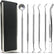 Stainless Dental 6pcs Tools Set Kit Home Essentials