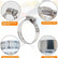 50Pcs Stainless Steel Hose Clamps Clips Kit DIY & Home Tools