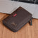 Men's Slim RFID Wallet Stylish Short Bifold Coin Purse with Zipper Colorblock Home Essentials