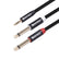 EVERTECH 3.5mm 1/8" TRS Stereo to Dual 6.35mm 1/4" TS Mono Y Splitter AV Cables