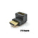 HDMI Female to Female to Male 90° L Angle Vertical AV Adapters