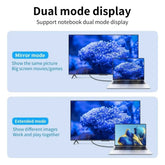 USB Type C to HDMI Adapter Cable 4K 30Hz with Charging PD 60W For iPad Samsung AV Cables