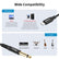 2m USB C to 6.35mm TS Audio Cable Type-c To 6.35mm Mono For Guitar/Bass AV Cables