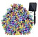 50M 400LED Solar Fairy String Lights Blue/White/RGB Party Effects