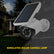 Solar Light 8 LED Motion Sensor Waterproof Outdoor Lamp W/ Fake Camera CCTV Camera Accessories