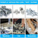 8Pcs 6-19mm Magnetic Socket Nut Driver Set Automotive Tools