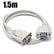 Serial RS232 DB9 Straight through Cable PC Accessories