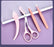 4 in 1 Professional Stainless Steel Eyebrow Hair Pluckers Tweezers Cutter Set Home Essentials