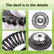 6/8 inch Grass Strimmer Head Trimmer Brush DIY & Home Tools