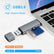 6 in 1 SD Card & USB Flash Drive Reader PC Accessories