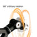 Microphone Boom Arm Stand Compatible with HyperX QuadCast, Rode and Blue Yeti Party Effects
