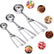 4/5/6cm Cake Mechanical Cookie Dough Ice Cream Scoop (JS06) Home Essentials