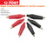 Small Medium Large Alligator Crocodile Clip Red&Black For Test Wire Connection DIY & Home Tools