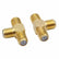 F-Type PAL Male Female Adapter Socket TV Antenna Cable F Connector Angle RG6 TV Accessories