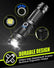 P50 LED Flashlight RS20 Super Bright Torch USB Rechargeable Zoom Lamp 5 Modes Outdoor Gear
