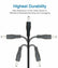 USB to 3.5mm * 1.35 mm 5V 2A DC Barrel Jack Plug Charging Power Cable PC Accessories