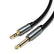 Gold 3.5mm Stereo To 6.35mm Mono 1/4 inch Amplifier Guitar AV Cables