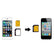 Nano Micro Standard Size SIM Card Adapter Mobile Accessories