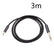 EVERTECH 3.5mm to 6.35mm Stereo 6.5mm 1/4 inch Amplifier Guitar Fabric AV Cables