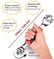 52-in-1 Universal Socket Wrench Multi-Function Tool, Multi-Angle With Magnetic DIY & Home Tools