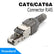 Reusable Cat7 Cat6a Tool Free Rj45 Termination Plug Data & Communication