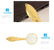 Gold-plated metal rim 5x magnification Handle Magnifier QS136 DIY & Home Tools
