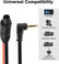 4Pin to 2.5mm Male Plug Dashcam Rear View Camera cable Car Accessories