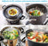 Foldable Stainless-Steel Large Size 28cm Steamer Basket W/ Handle 7.1" to 11" Home Essentials