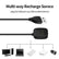 USB Charger Cable For Fitbit Versa lite Versa 2 3 4 Sense Sense 2 Fast Charging Mobile Accessories