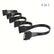 1 Male to 5 Female 15 Pin SATA Power Splitter Cable Adapter For HDD PC Accessories