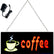 12V LED Neon 'coffee' Cup Sign 48cm*24cm Ready-Made LED Signs