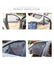 2Pcs of Magnetic Car Front Side Window Sunshade Car Accessories
