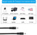 0.25-5m 5.5*2.1mm Male To Male DC Power LED CCTV Adapter Cable CCTV Camera Accessories