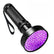100 LED UV Torch Blacklight Black Outdoor Gear