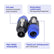 Speakon Cable Connector M41 Speakon Head Plug Adapter Nl4fc Male AV Adapters