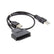 SATA to USB 3.0 Adapter Cable for 2.5" & 3.5'' Hard Drive & SSD PC Accessories