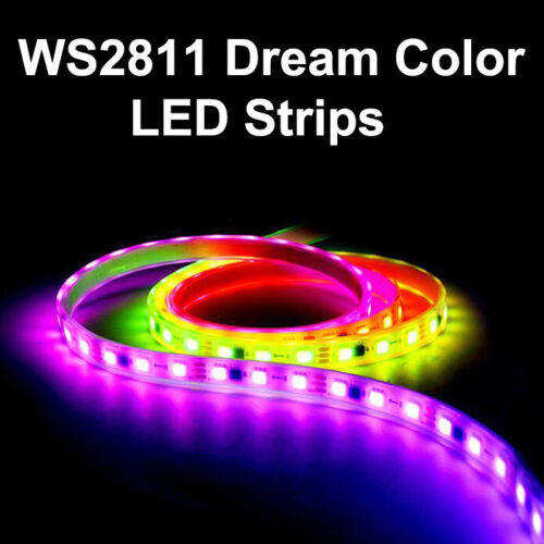2812B Waterproof 5m Dream RGB LED Strip Set Tube IP67 Waterproof