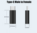 USB Type C to Phone 8Pin Male to Female Converter Adapter Data Charger Connector Mobile Accessories