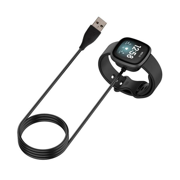 USB Charger Cable For Fitbit Versa lite Versa 2 3 4 Sense Sense 2