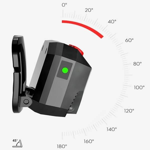 T09-COB LED USB Charging Sensor Headlamp