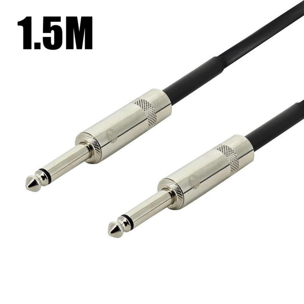Mono 6.35mm 1/4" jack Male to Male Guitar Audio Cable SE4