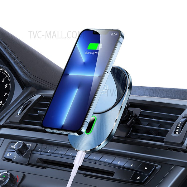USAMS Magnetic Wireless Charger Air Vent Phone Holder