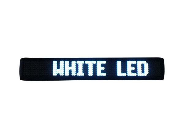 White Programmable LED Message Sign – Evertronics