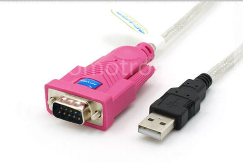 USB to RS232 DB9 9 pin Cable Adapter