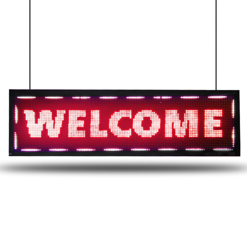 1.4m Red Programmable LED Sign – Evertronics