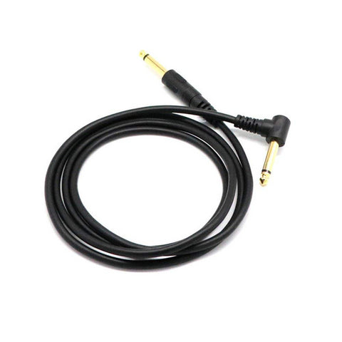 Right Angle 6.35mm to 6.35mm Microphone cable 1.5M