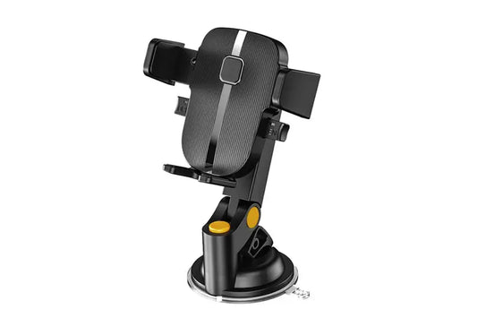 C4 Car Phone Holder Dashboard & Windshield Mount 360 Degree Rotation Suction Cup