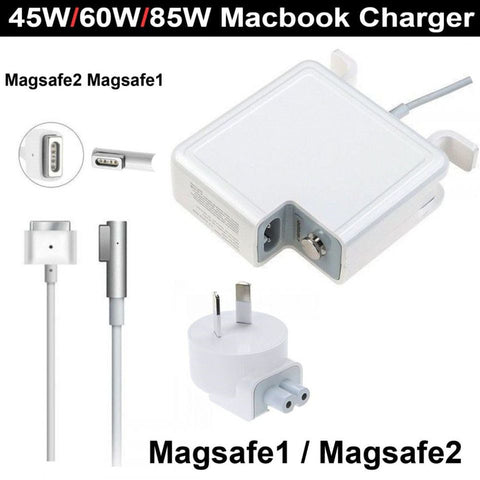 Brand New 45W 60W 85W AC Power Adapter Charger 1/2 For Mac Macbook Pro 13" 15" Air 11" 13"