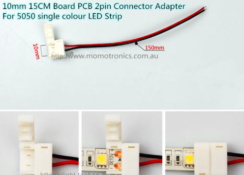 DIY Connector for 10mm 5050 LED Strips